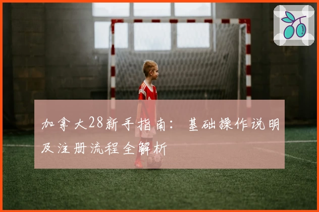 加拿大28新手指南：基础操作说明及注册流程全解析